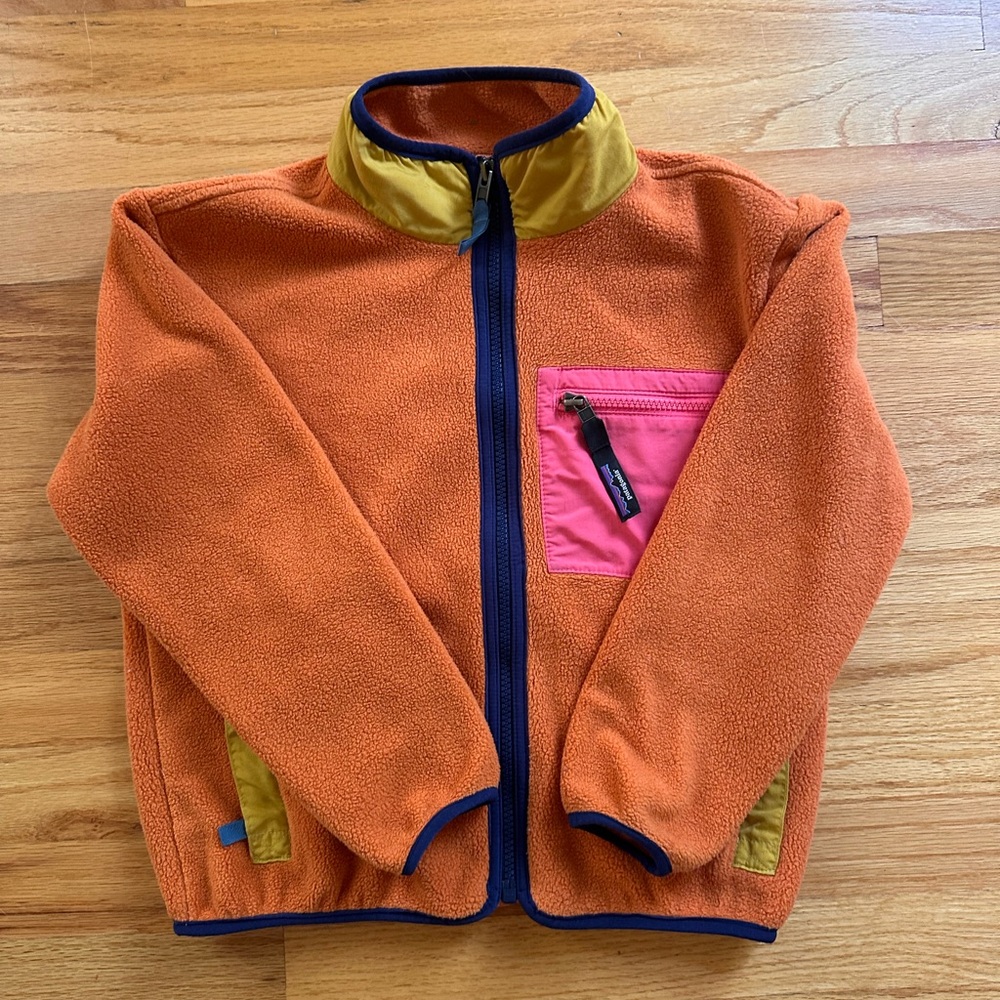 Patagonia Kids' Synchilla® Fleece Jacket size Small 7-8